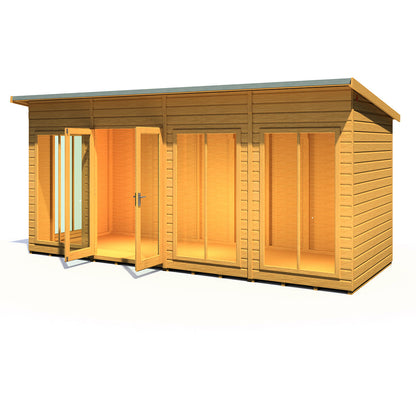 Shire Lela 16ft x 6ft Summerhouse