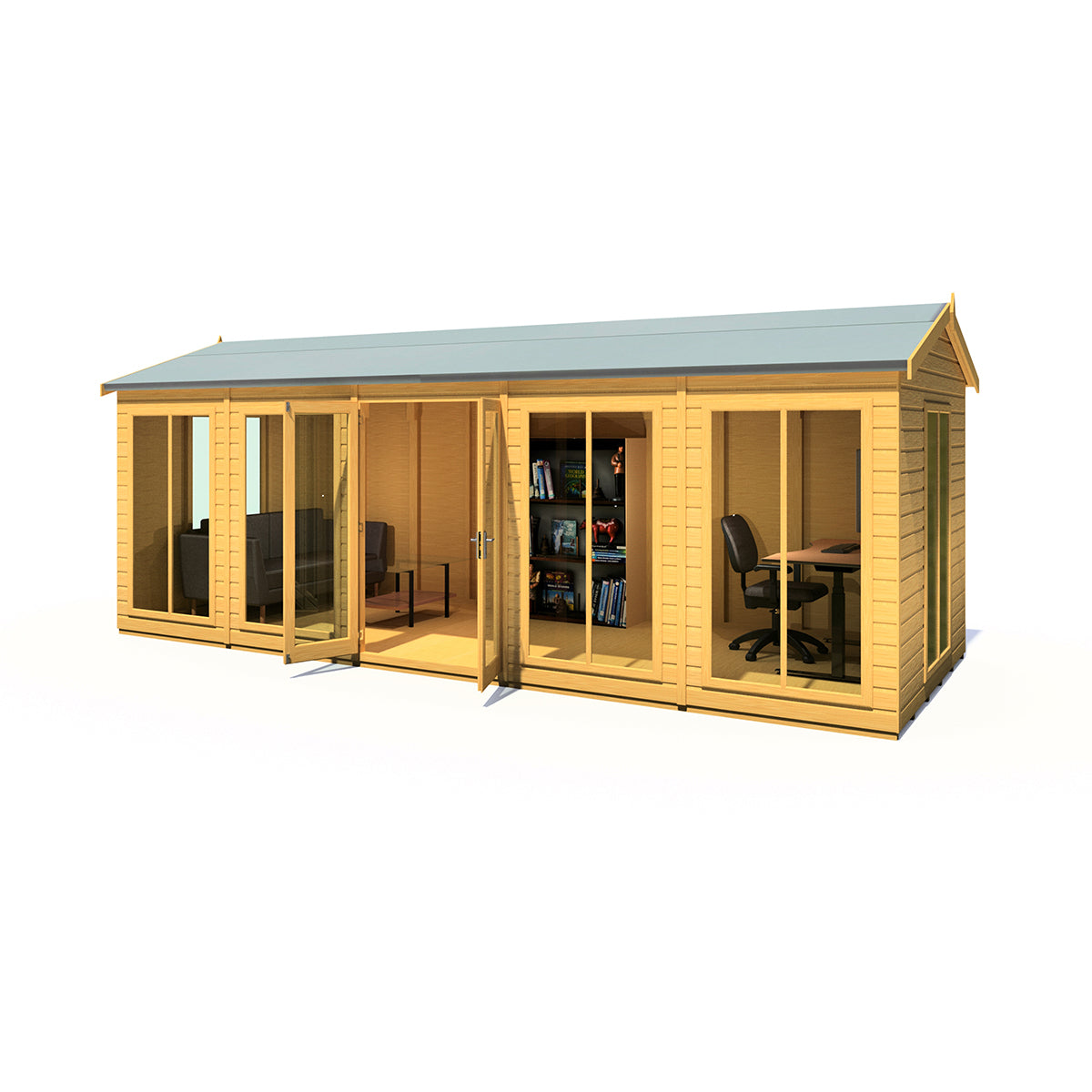 Shire Mayfield 20ft x 8ft Summerhouse